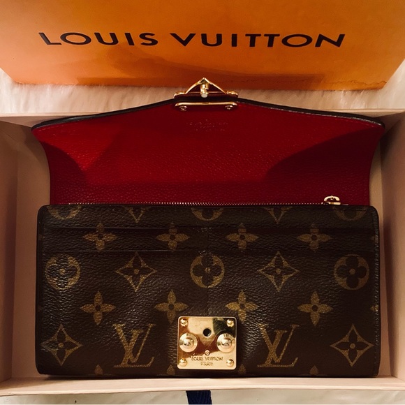 Louis Vuitton Cerise Monogram Canvas Pallas Wallet/Clutch - Picture 4 of 16